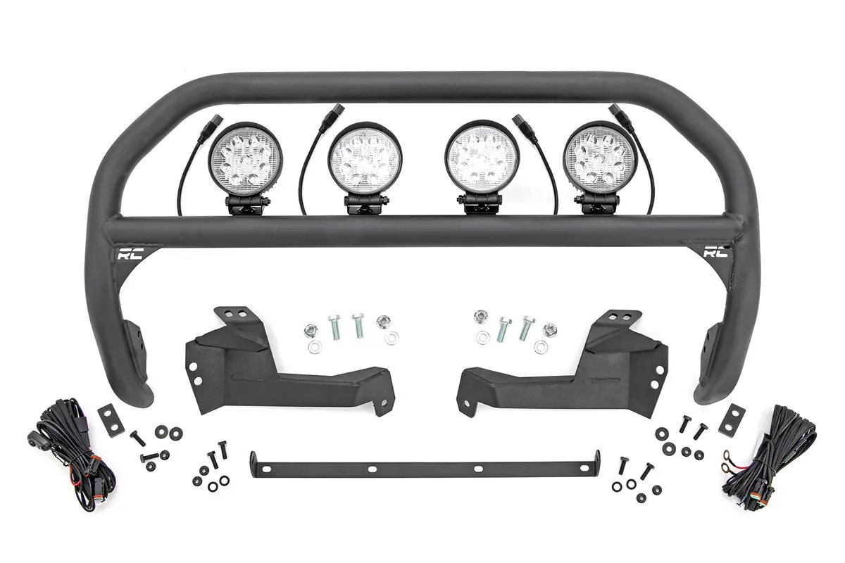 Nudge Bar - 4 Inch Round Led (X4) - Ford Bronco Sport 4Wd (2021-2025) 1