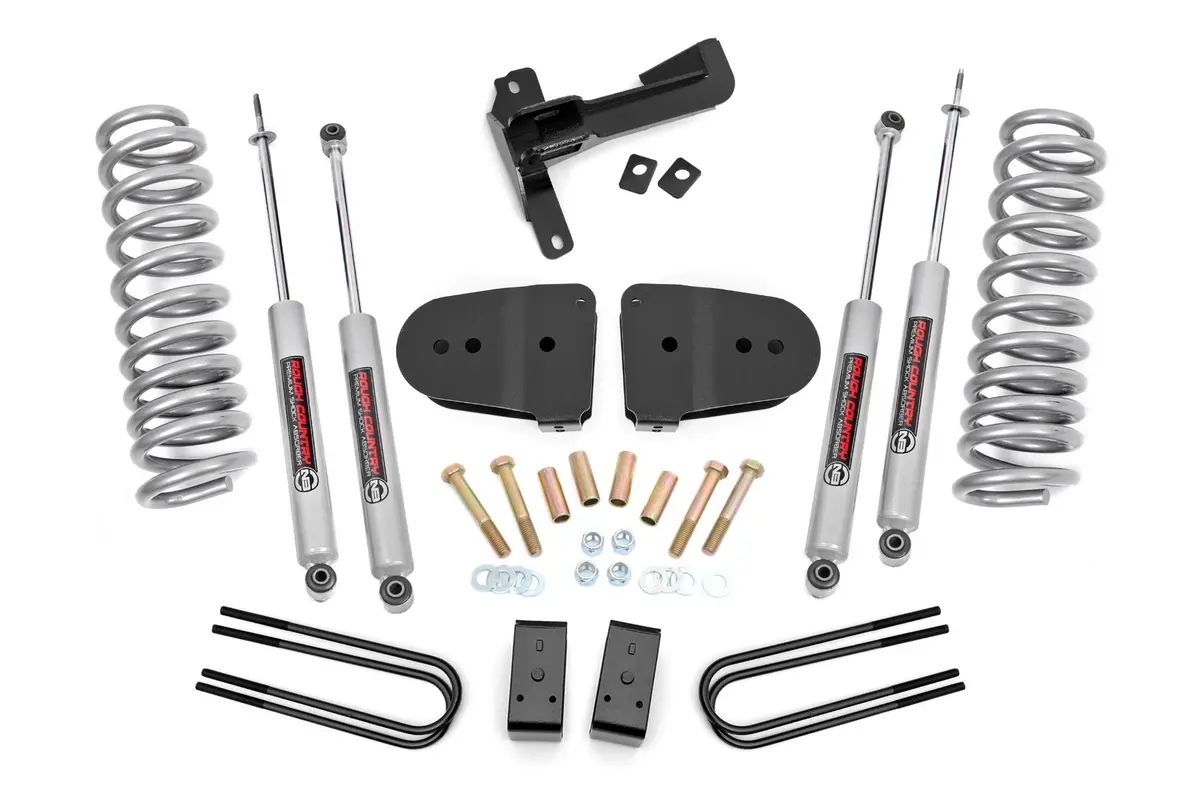 3 Inch Lift Kit - N3 - Front Diesel Coils - Ford F-250 Super Duty 4Wd (23-24) 1