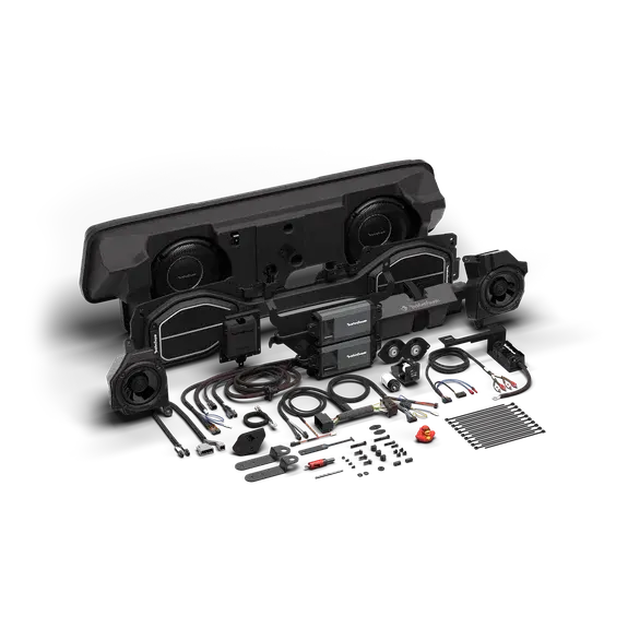 1,800 Watt All-In-One Audio Kit For Select 2020-2023 Jeep Gladiator Jt 1