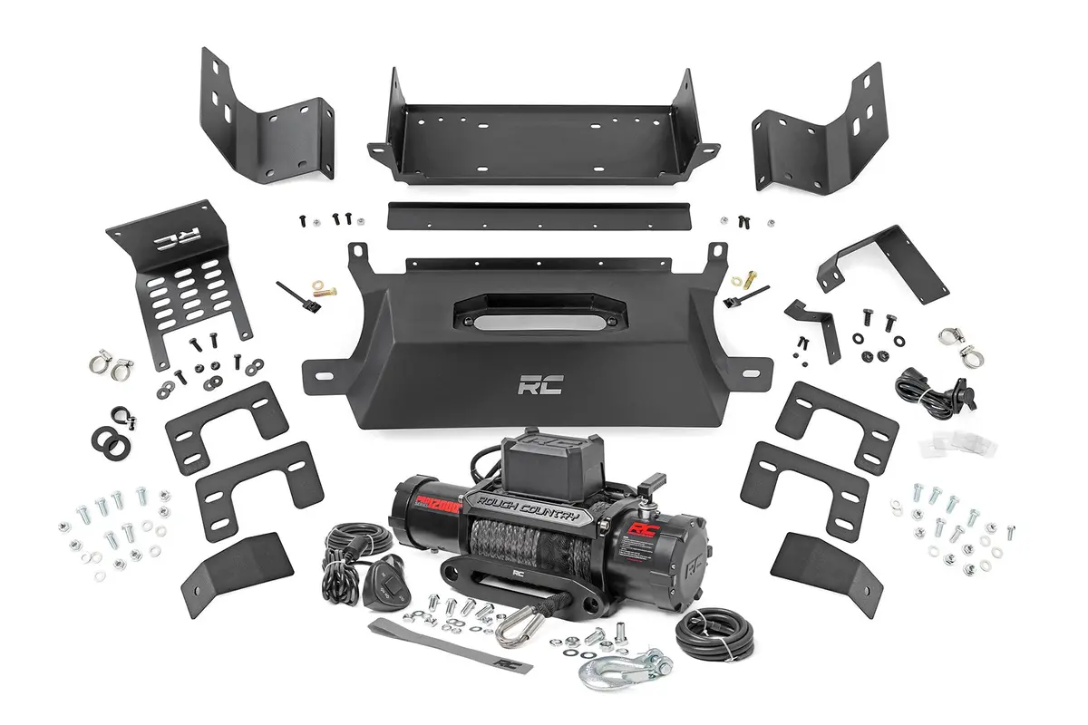 Hidden Winch Mount - 12000S - Ford Bronco 4Wd (2021-2025) 1