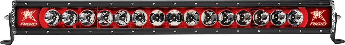 Radiance Plus Led Light Bar, Broad-Spot Optic, 30 Inch With Red Backlight 1