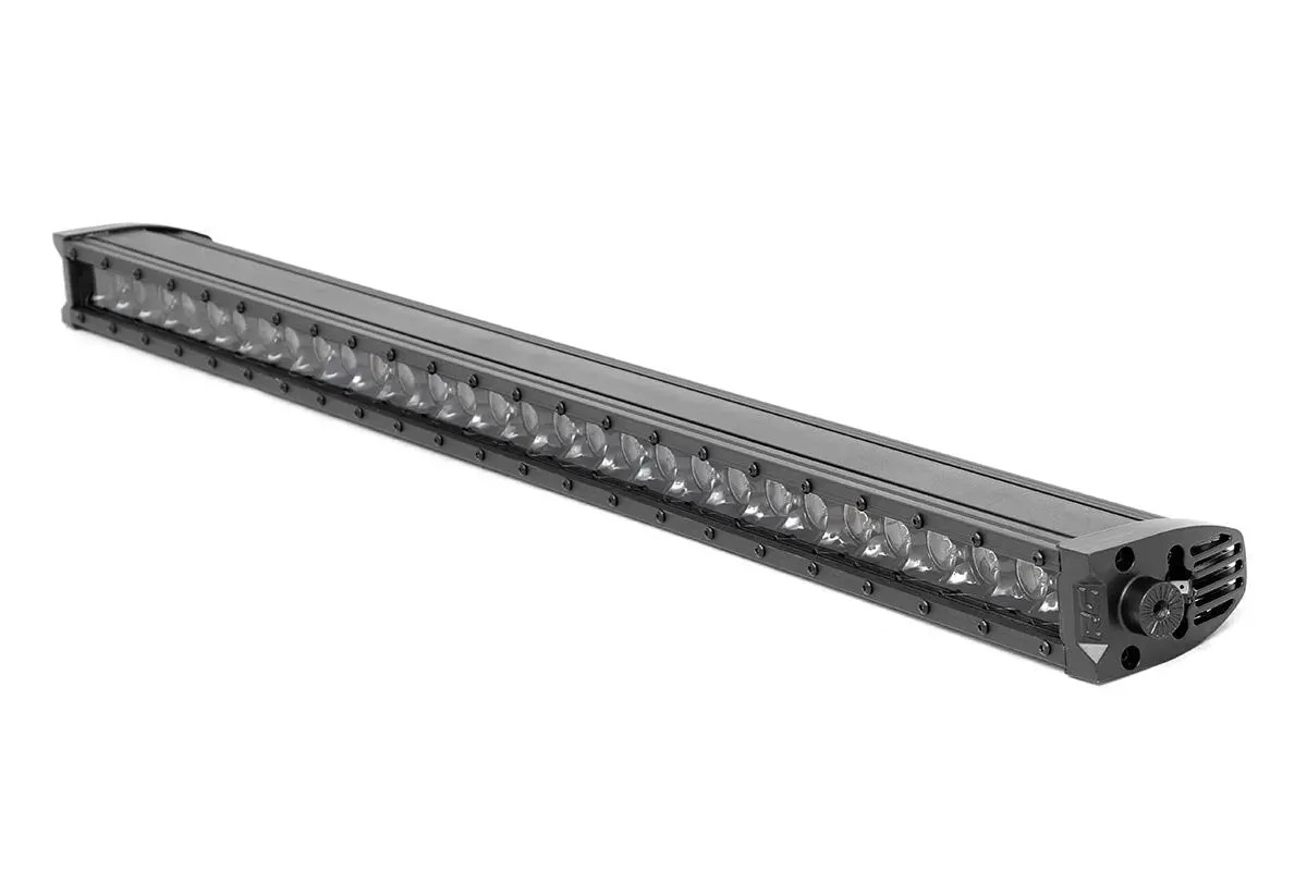30 Inch Black Series Led Light Bar - Single Row - Cool White Drl 1