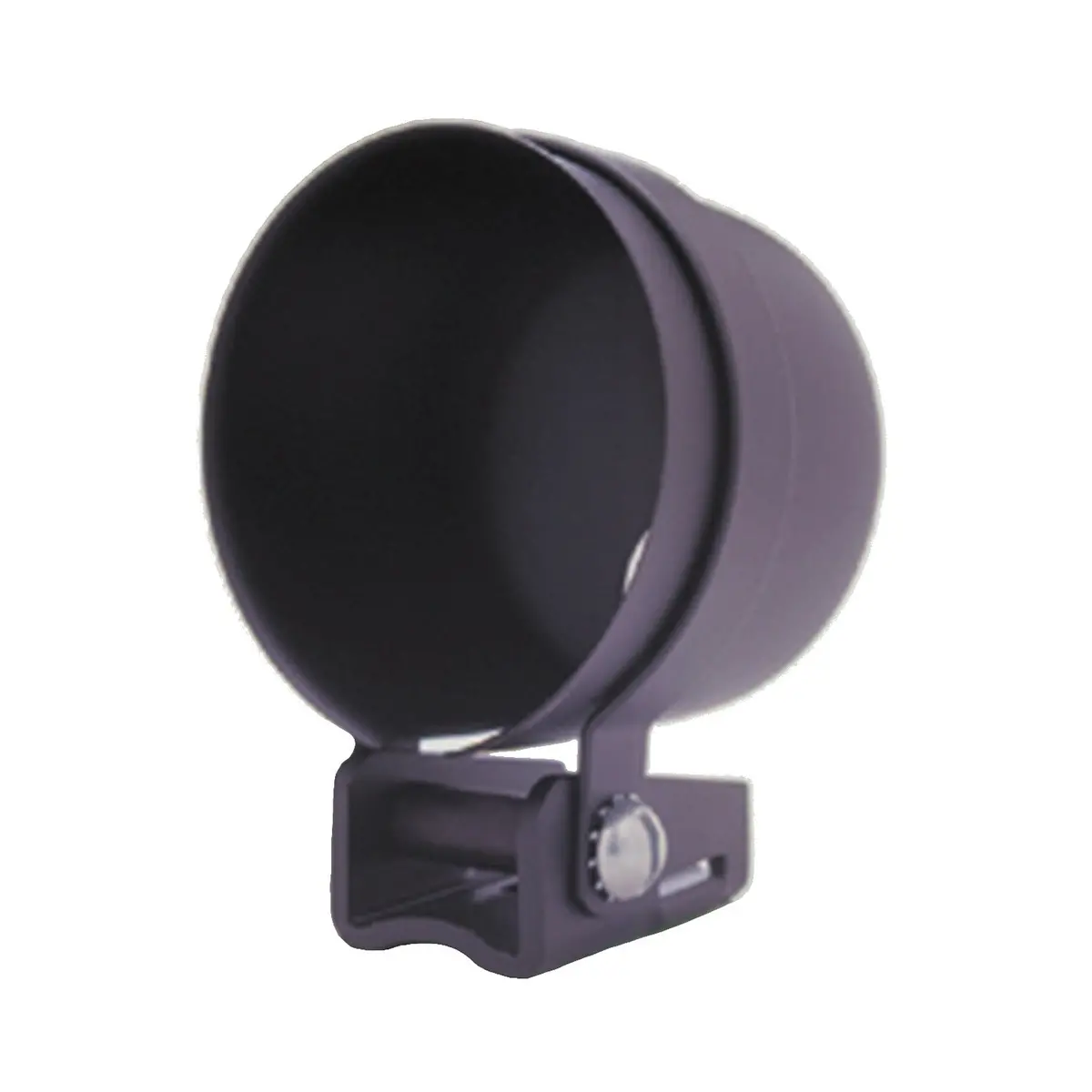 Black Powder Coated Steel Cup, Mounting Strap, And Black Aluminum Base 1