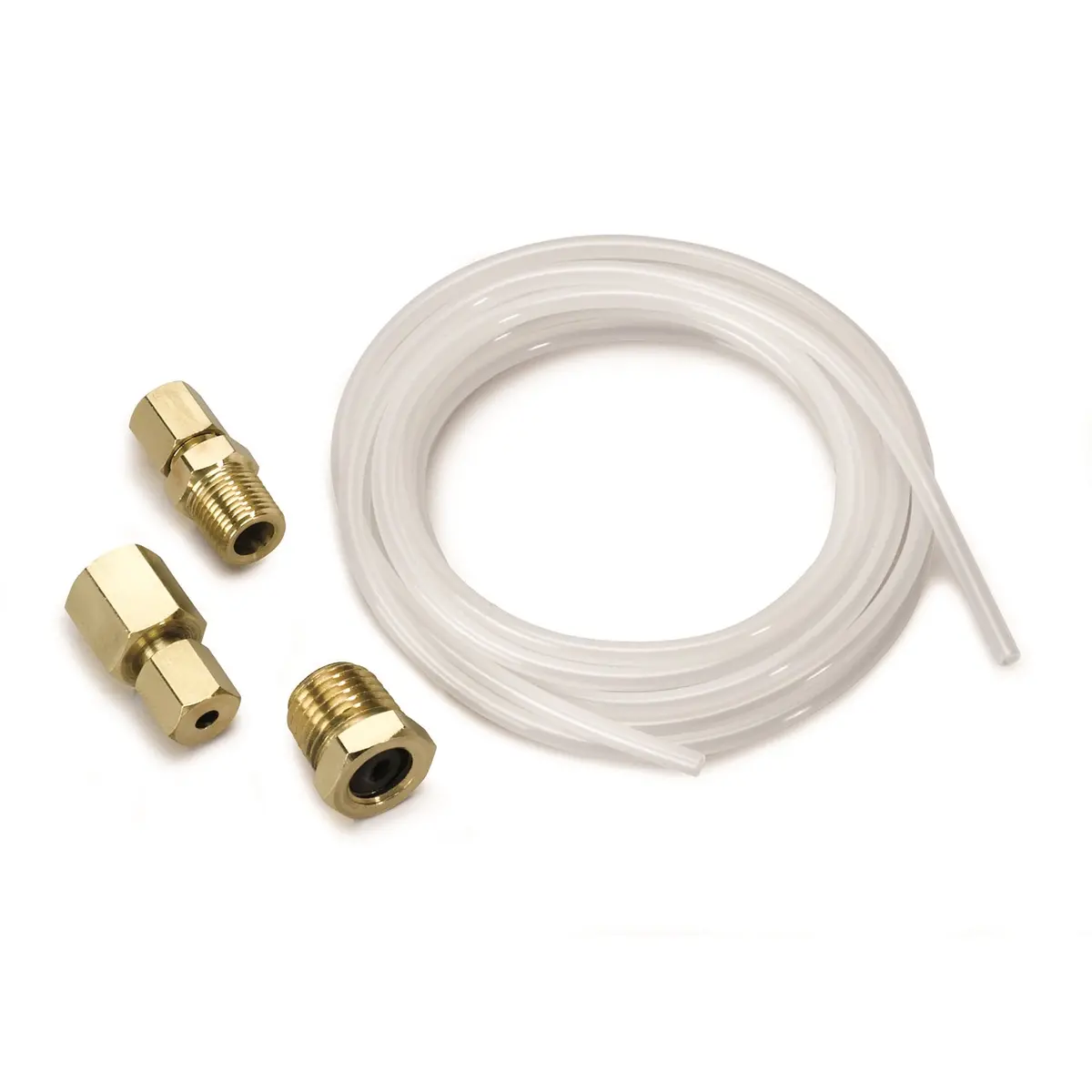 Tubing, Nylon, 1/8", 10Ft. Length, Incl. 1/8" Nptf Brass Compression Fittings 1