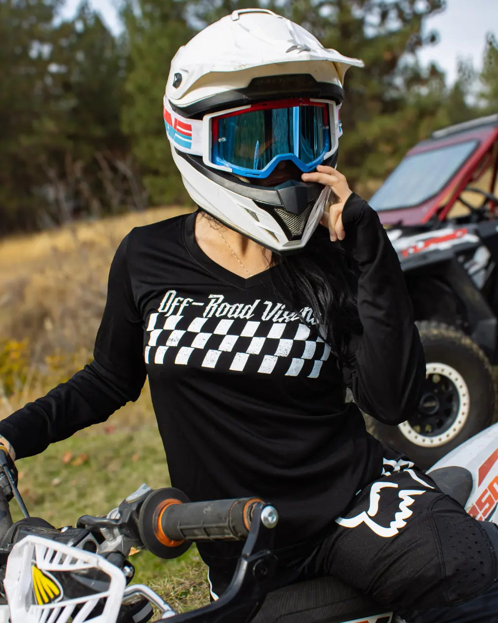 Checkered Flag Lightweight Jersey/Tech Tee 1