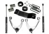 3.5" Upper Ctrl Arm Kit-07-16 Gm 1500 4Wd W Oe Cast Stl Ctrl Arms W Sl Rr Shocks 1