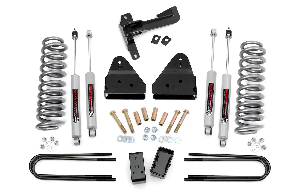 3 Inch Lift Kit - Fr Springs - Ford F-250/F-350 Super Duty 4Wd (2005-2007) 1