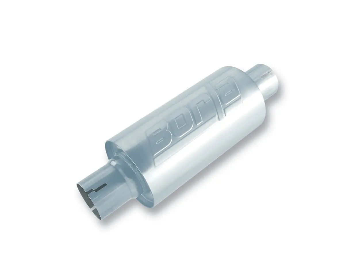 Specialty Muffler - Straight Flow Un-Notched Neck Muffler 1
