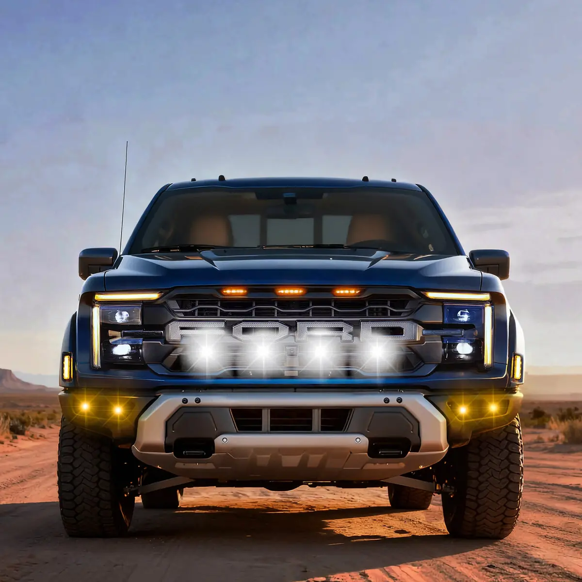 Grille Light Kit For Pickup Trucks (Led Pods & Bars) 1