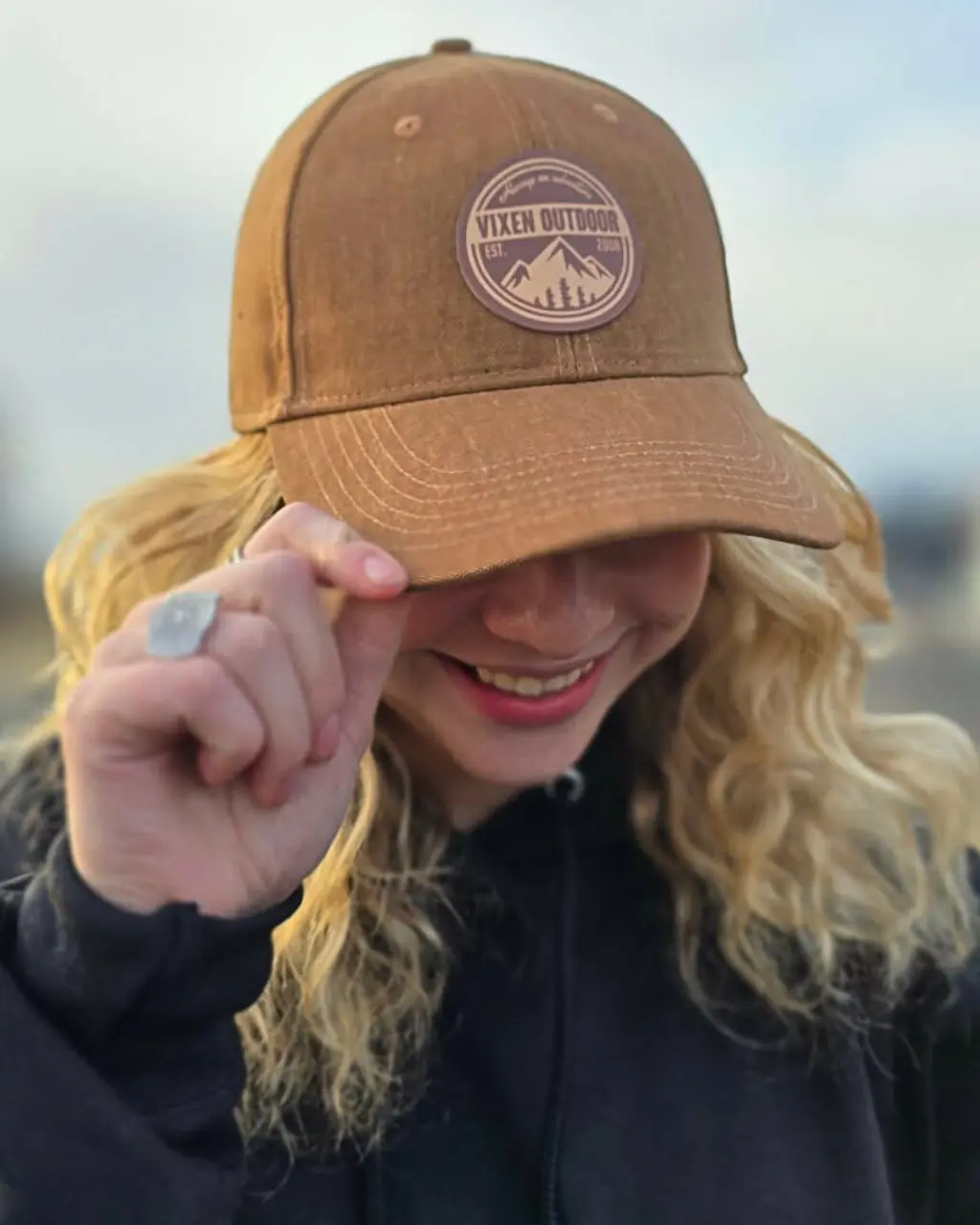 Vixen Outdoor Canvas Trucker Hat 1