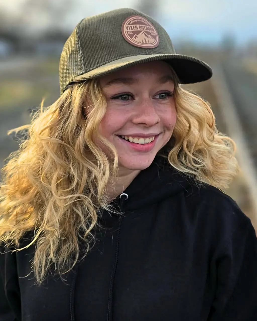 Vixen Outdoor Corduroy Trucker Hat 1
