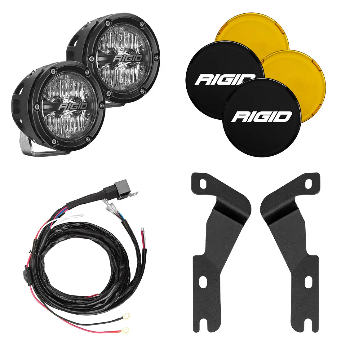 2016-2020 Toyota Tacoma A-Pillar Light Kit, Includes 4In 360-Series Drive 1