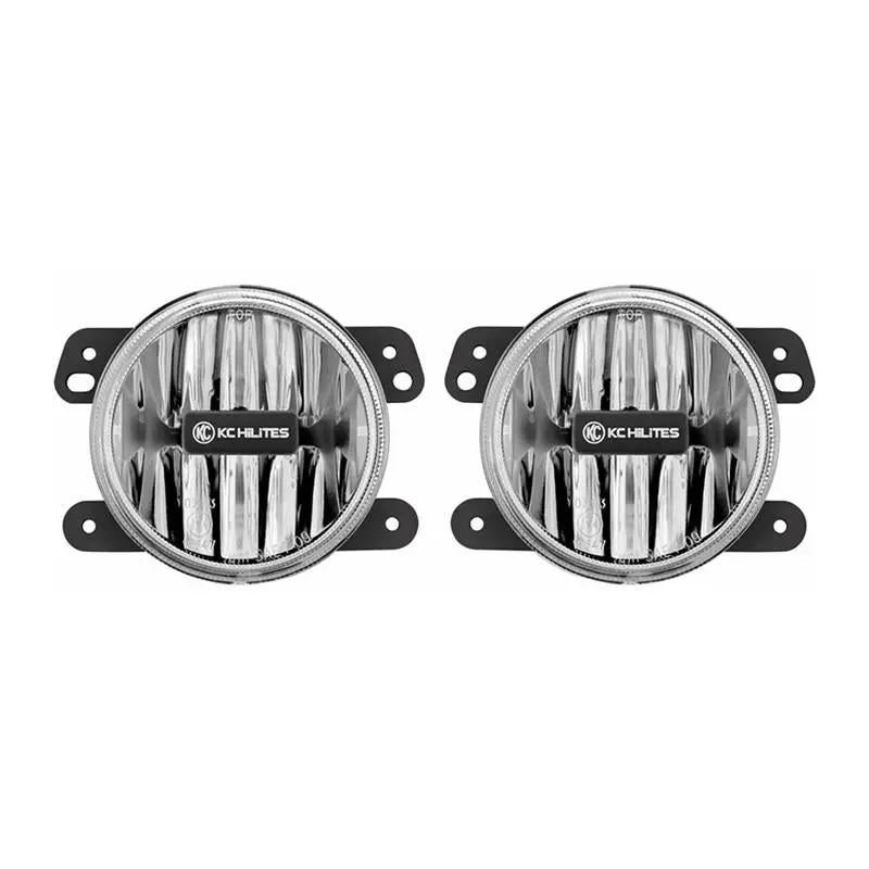 Kc G4 Gravity Led 4In Sae Ece 2-Light System 2010-2024 Jeep Jk Jl Jt 1