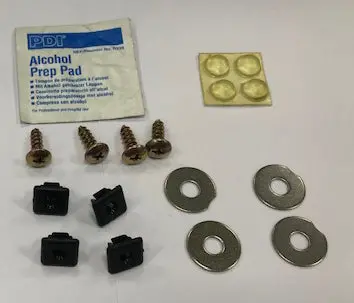 Hood Deflector Attachment Kit 1