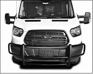 Powder Coated Gloss Black Steel W/Brush Guard W/O Skid Plate W/O Step Plate 1
