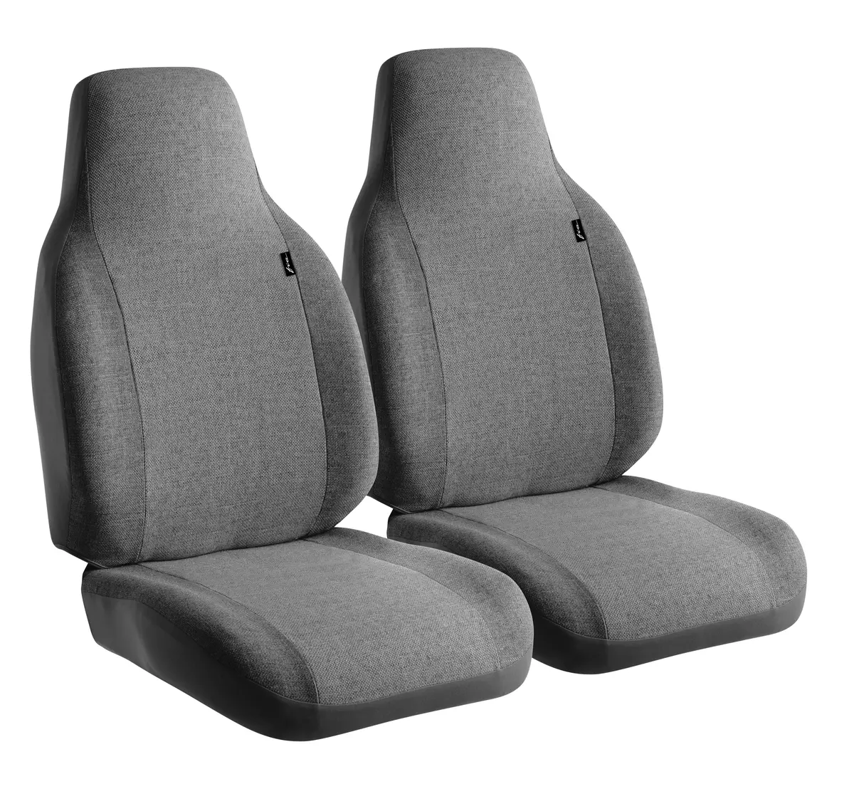 Oe30 Series - Oe Tweed Car Semi-Custom Fit Front Seat Cover- Gray 1
