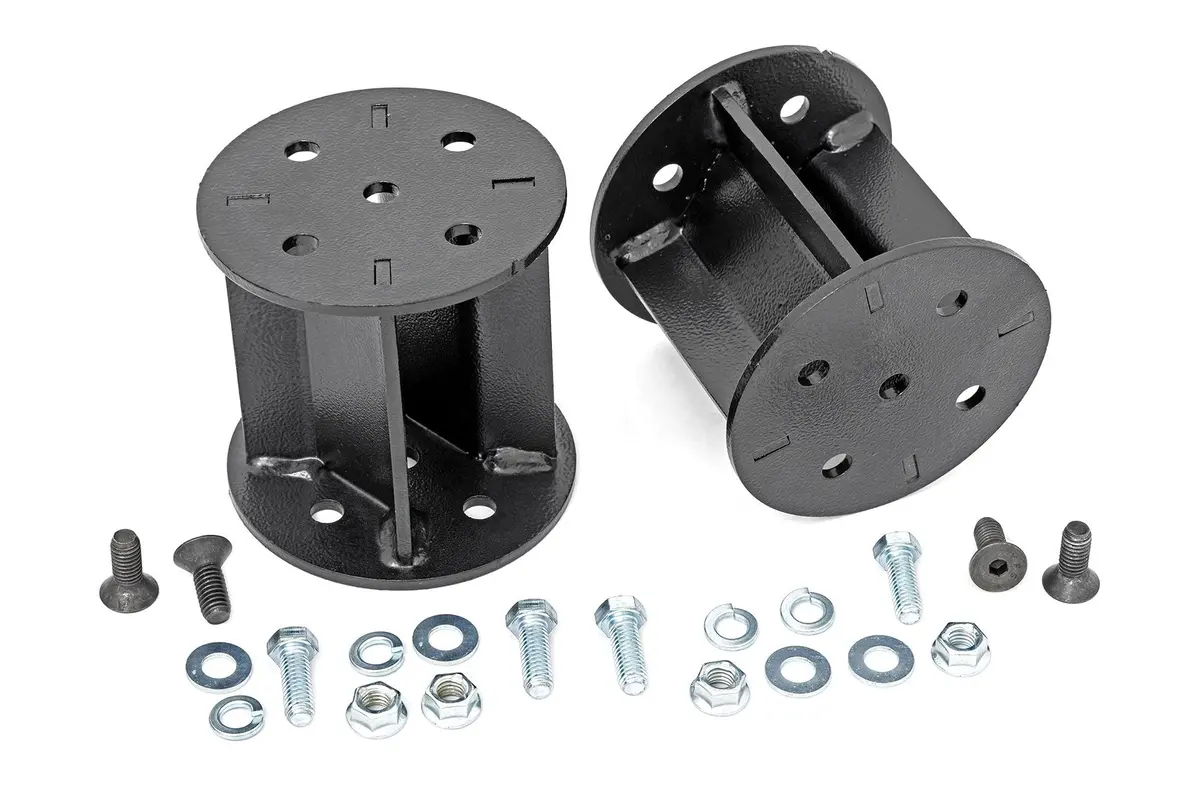 Air Spring Spacer Kit - 4 Inch 4 Degree 1