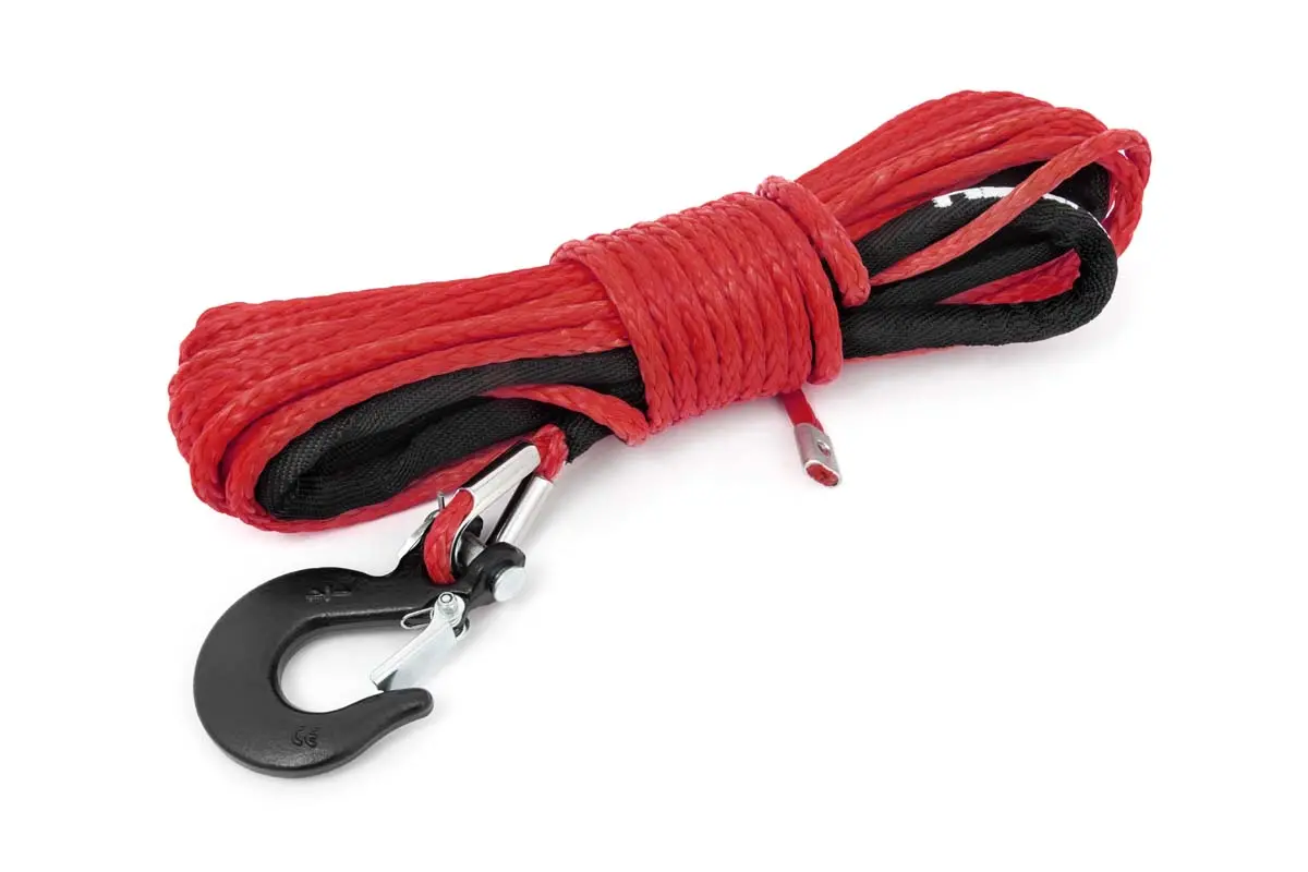 Synthetic Rope - 1/4 Inch - 50 Ft  - Red 1