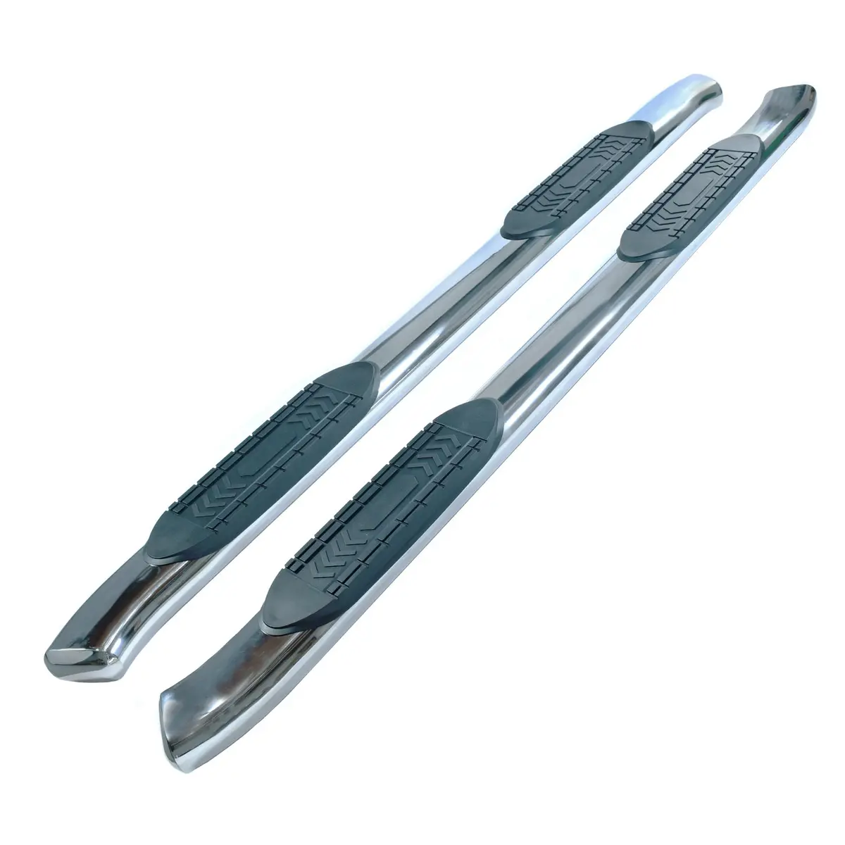 6 Inch Oval Bent Pol Stainless Steel Rocker Panel Mount 1