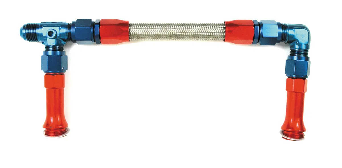 Red/Blu -8An Fiting Wit 1/8 Npt Port 1