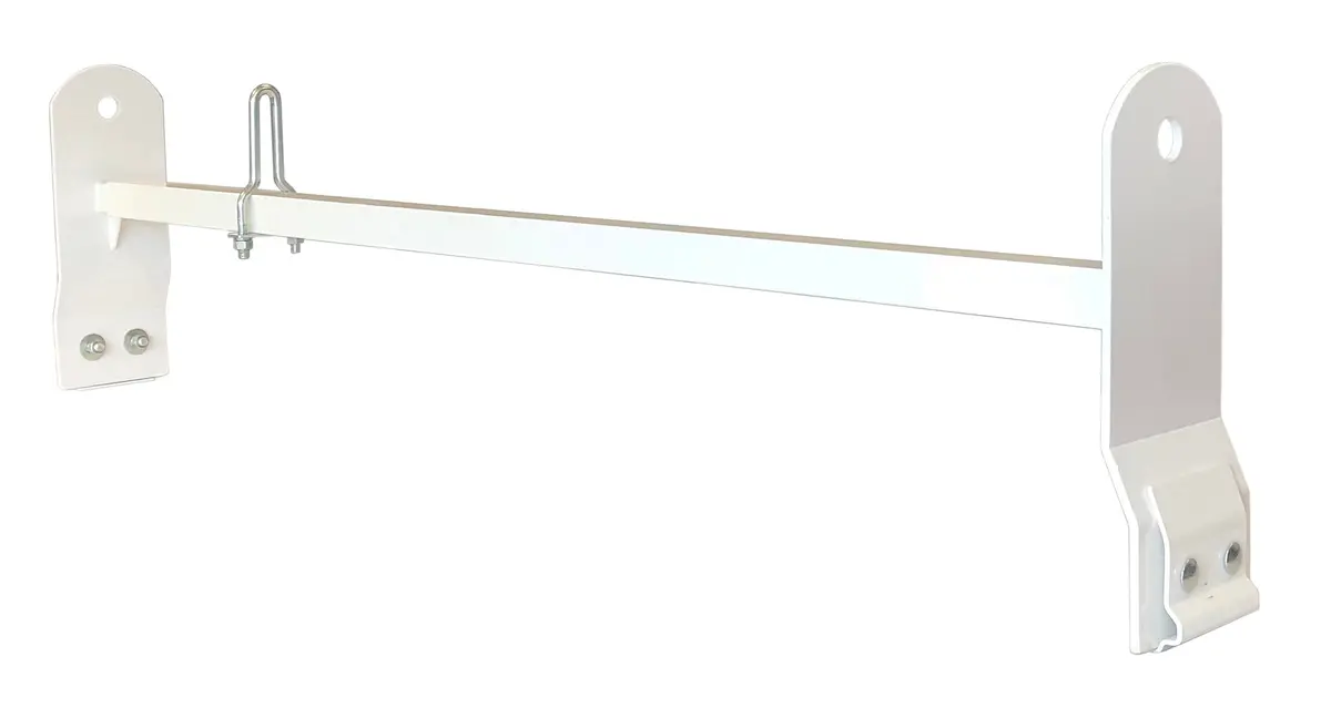 Trail Fx Universal Van Rack With Gutters Powder Coated White Steel Adds 200 Poun 1
