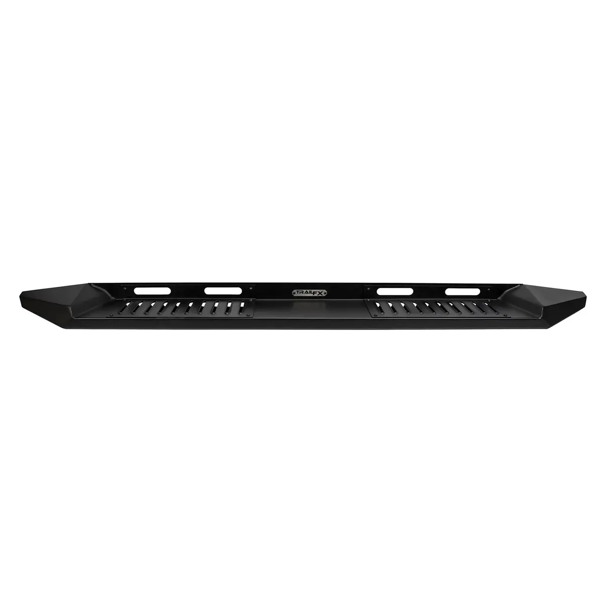 Powder Coated Black Steel Unlighted Rocker Panel Mount W/Logo 300 Pound Capacity 1