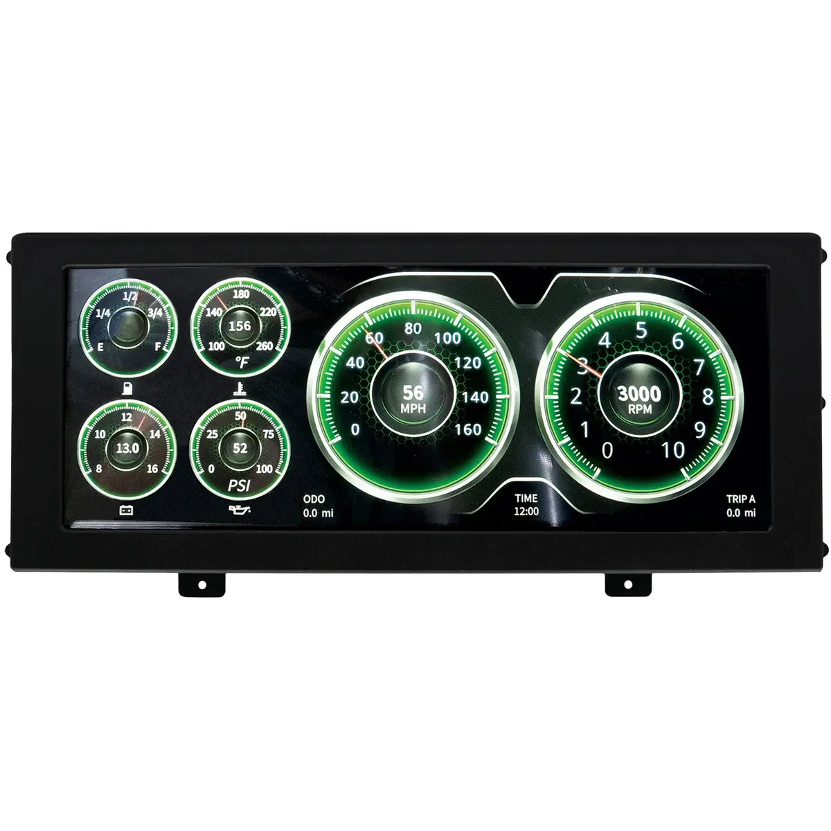 Digital Instrument Display, Color Lcd, Panel Mount, Universal 1