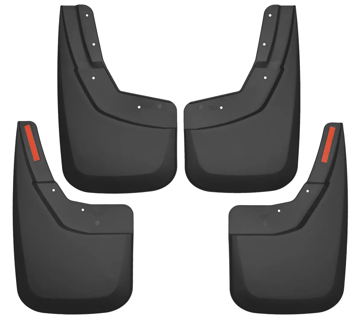Custom Mud Guards - Front And Rear Mud Guard Set 1