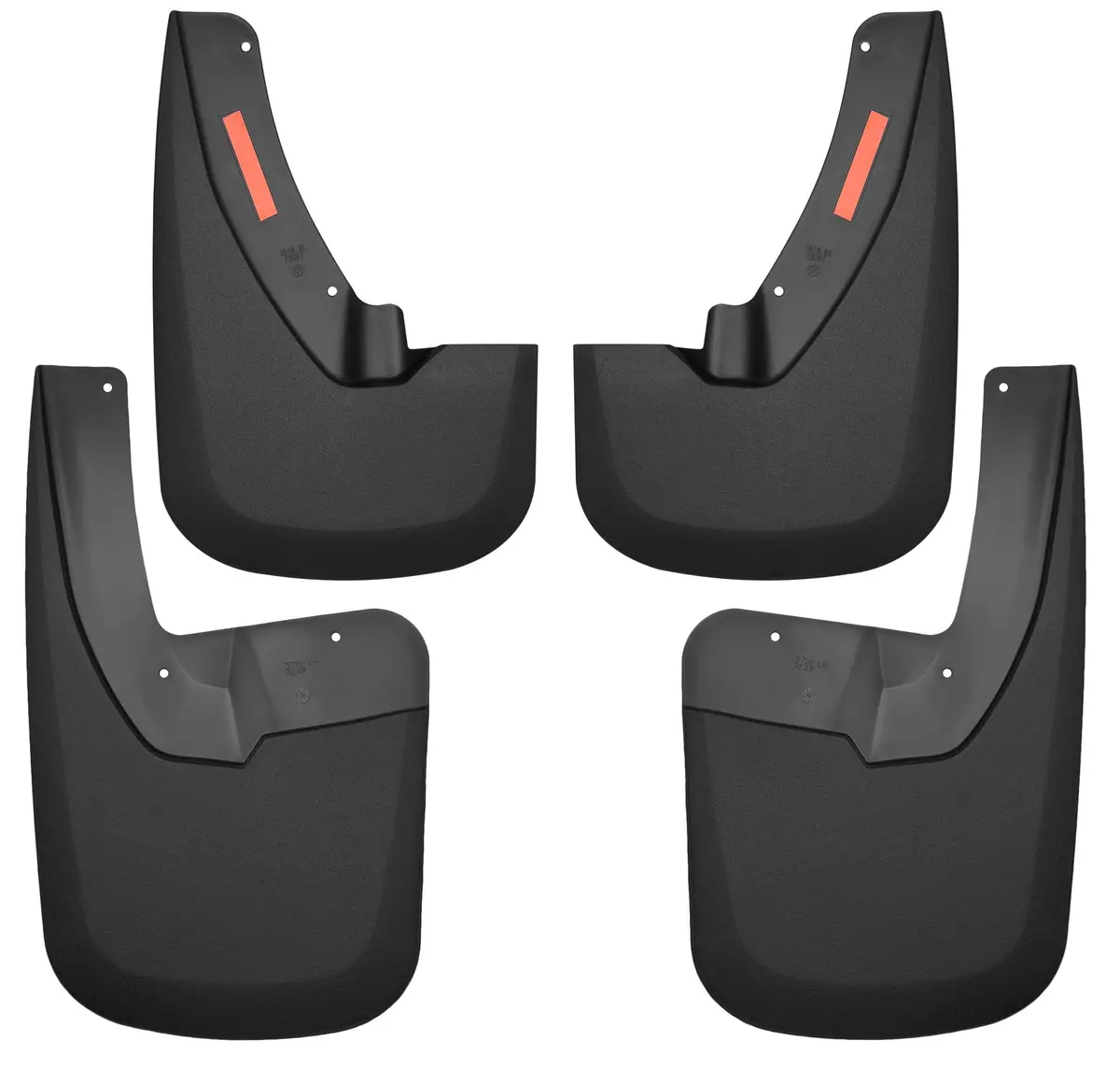 Custom Mud Guards - Front And Rear Mud Guard Set 1