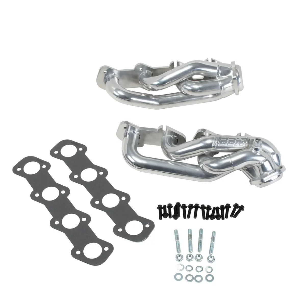 97-03 Ford F150 97-02 Ford Exp 4.6L 1-5/8 Shorty Headers (Pol Silver Ceramic) 1