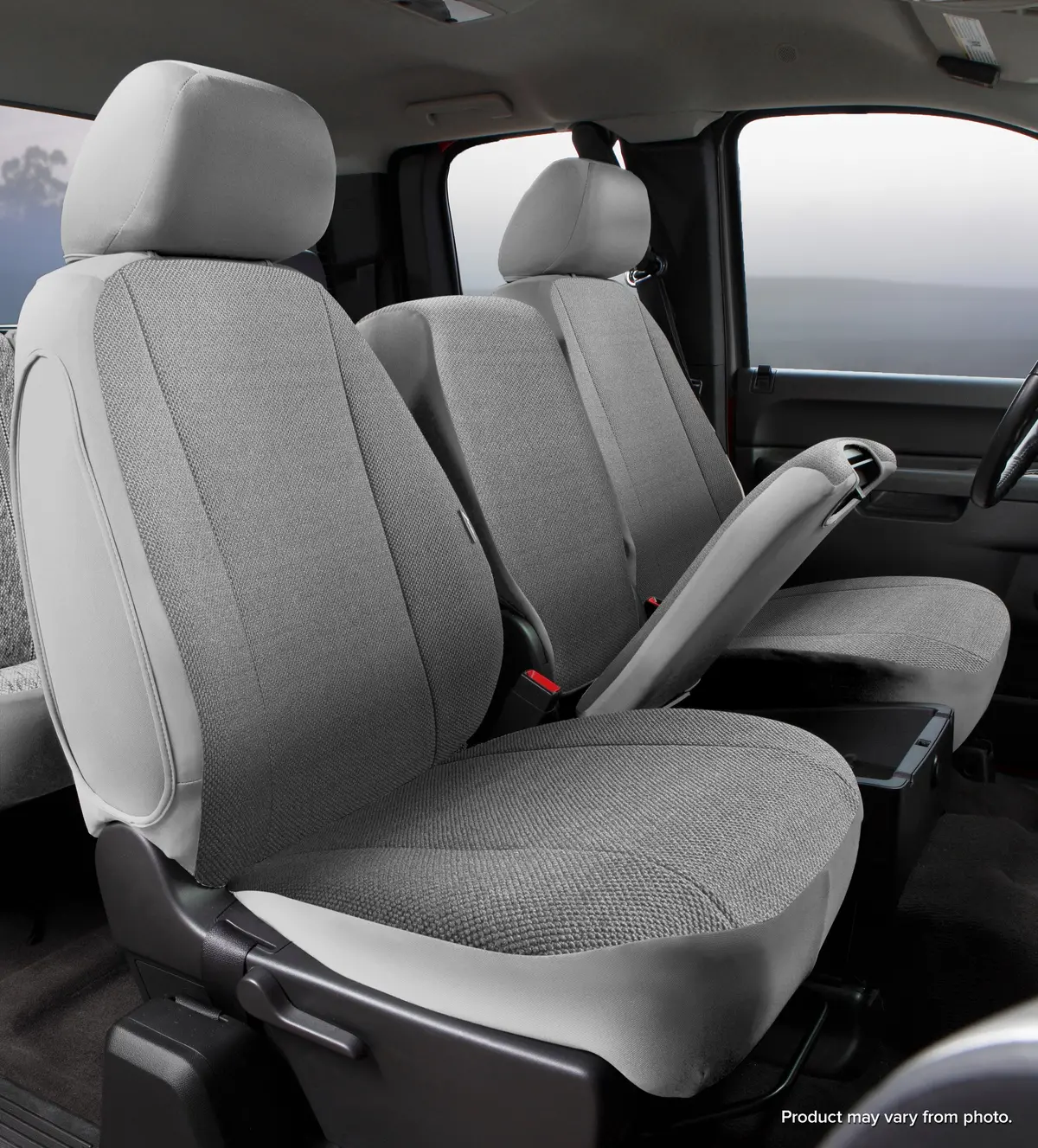 Tr40 Series - Wrangler Saddleblanket Custom Fit Front Seat Cover - Solid Black 1