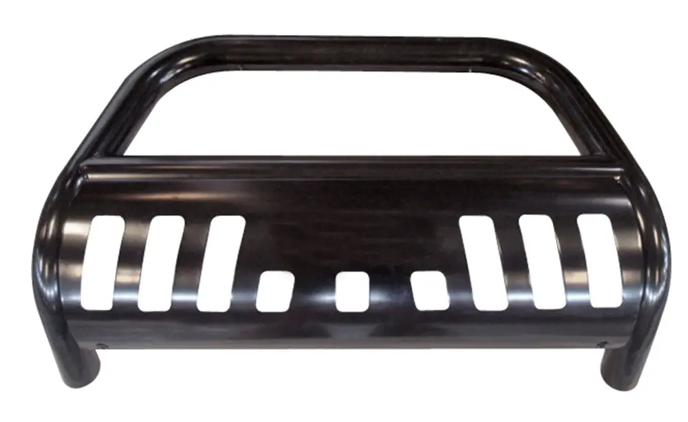 Pwdr Ctd Black Steel 3 In Dia W/Skid Plate 1