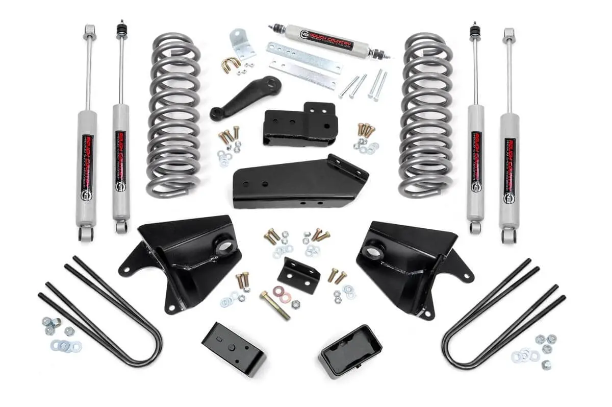 4 Inch Lift Kit - Rear Blocks - Ford F-150 4Wd (1980-1996) 1
