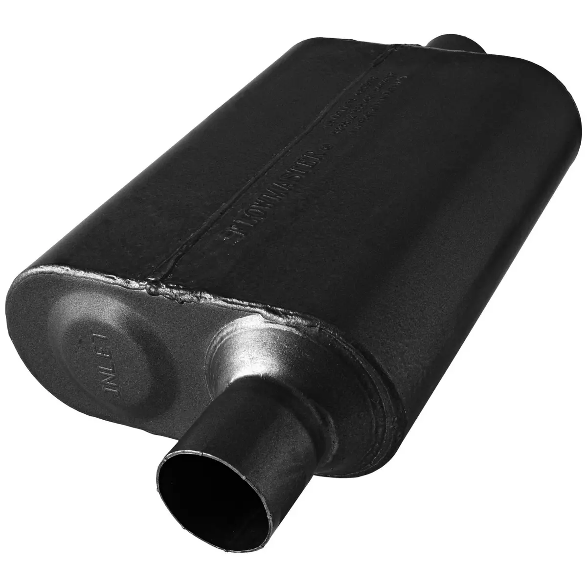 40 Series  Stainless Steel - 2.25 Offset In / 2.25 Center Out - Aggressive Sound 1