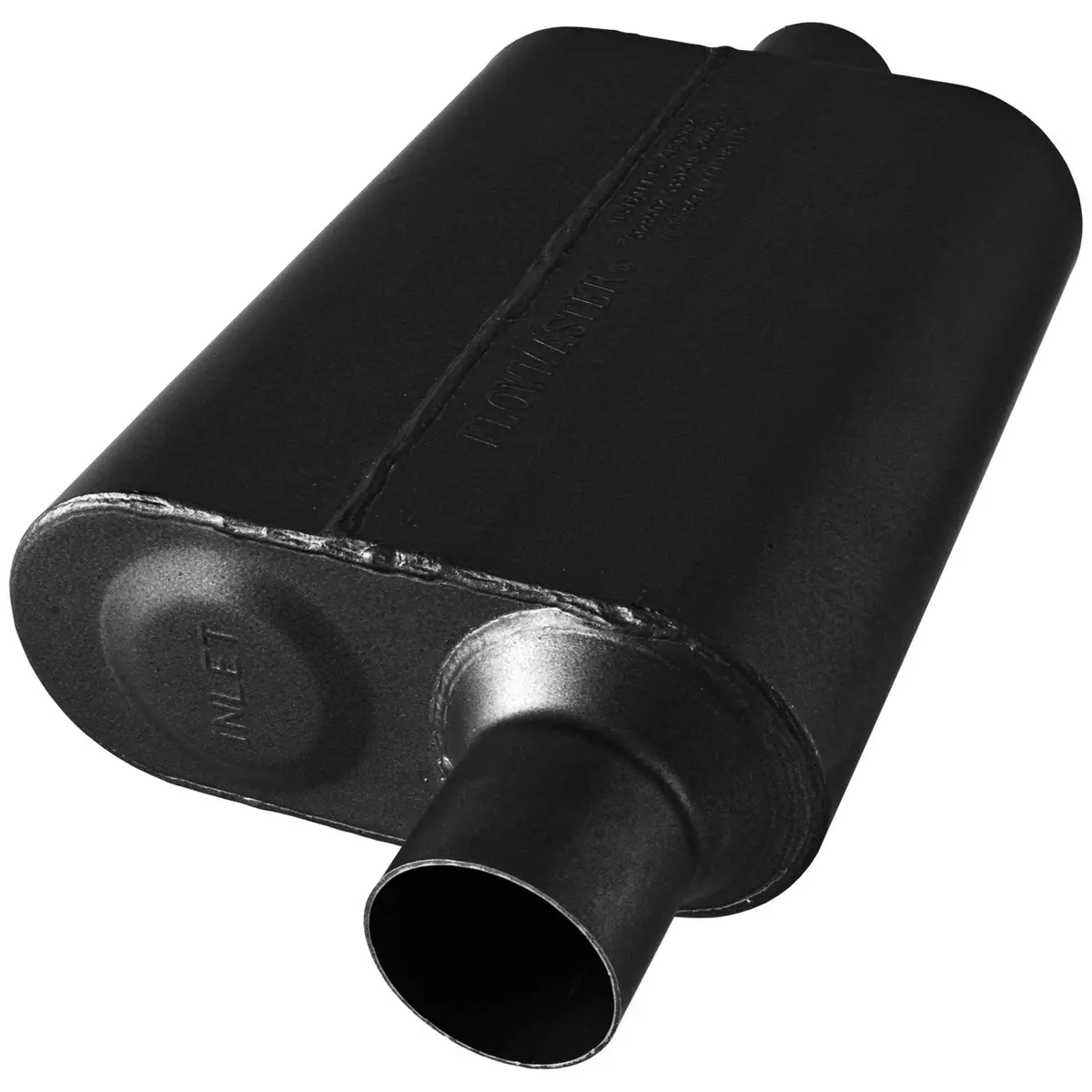 40 Series  Stainless Steel - 2.50 Offset In / 2.50 Center Out - Aggressive Sound 1