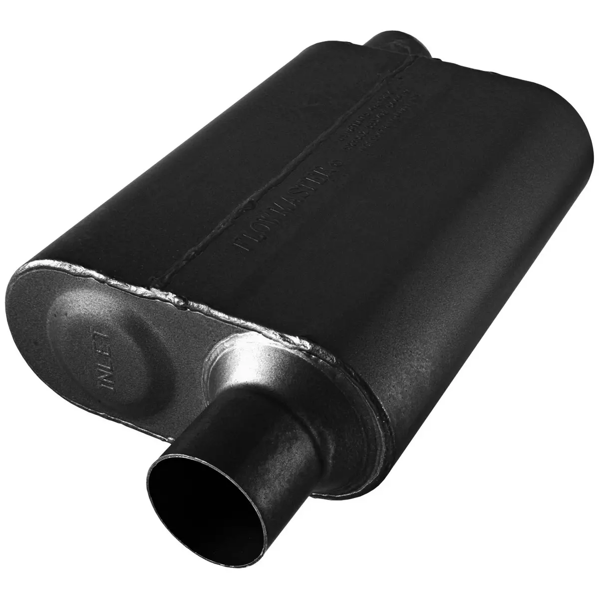 40 Series  Stainless Steel - 2.50 Offset In / 2.50 Offset Out - Aggressive Sound 1