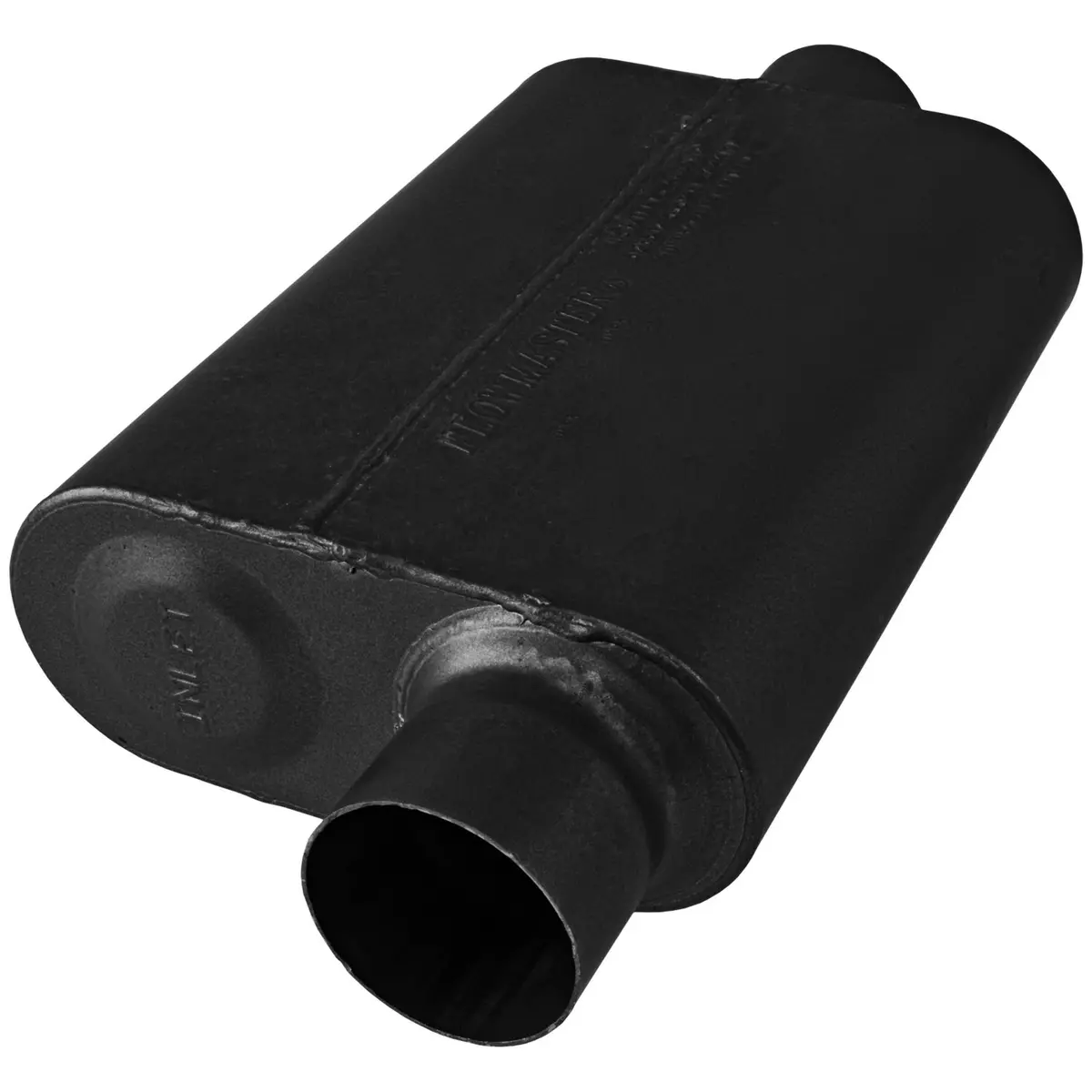 40 Series  Stainless Steel - 3.00 Offset In / 3.00 Center Out - Aggressive Sound 1