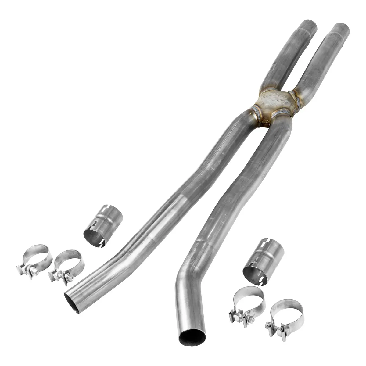 Flowmaster No Resonator Scavenger X-Pipe Kit 1
