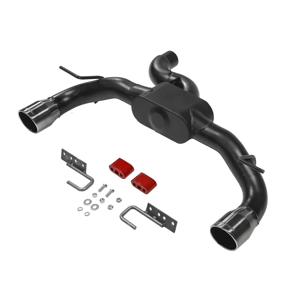 Fits 2021-2025 Ford Bronco 2.3L/2.7L Outlaw Axle-Back, Dual Exit 1