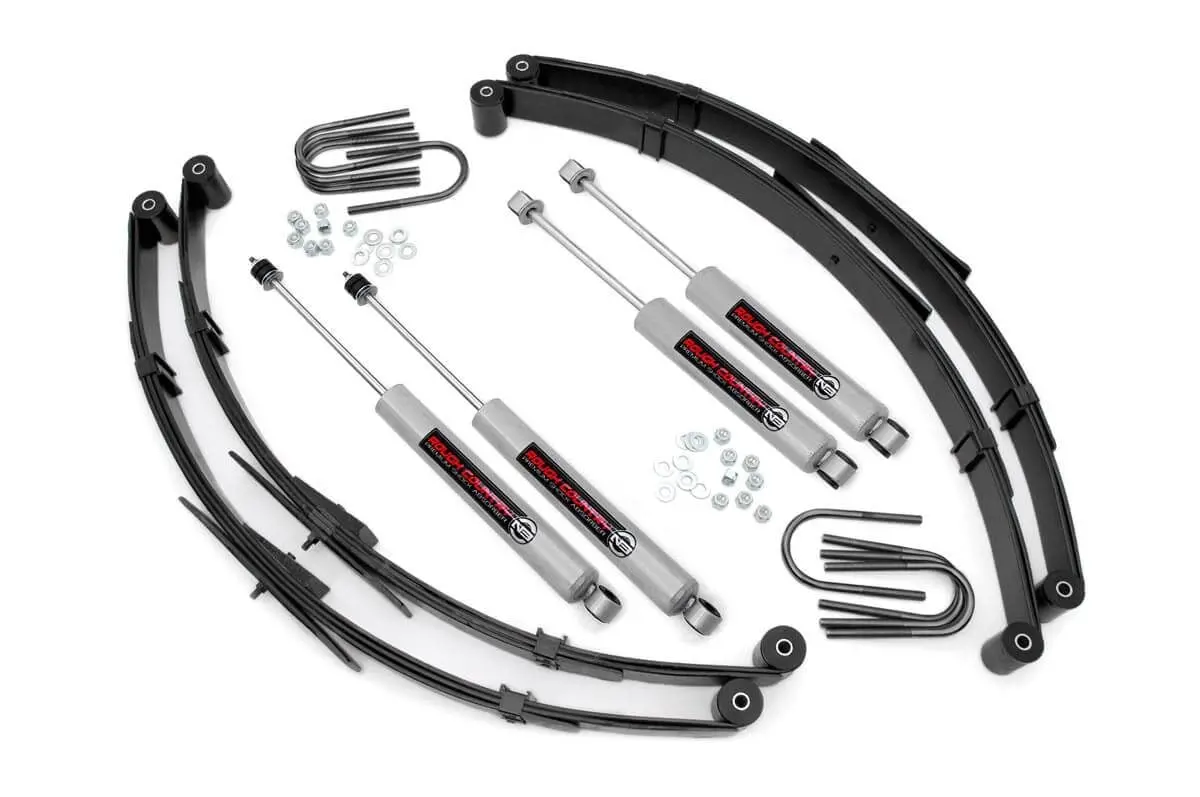 2.5 Inch Lift Kit - Jeep Wrangler Yj 4Wd (1987-1995) 1