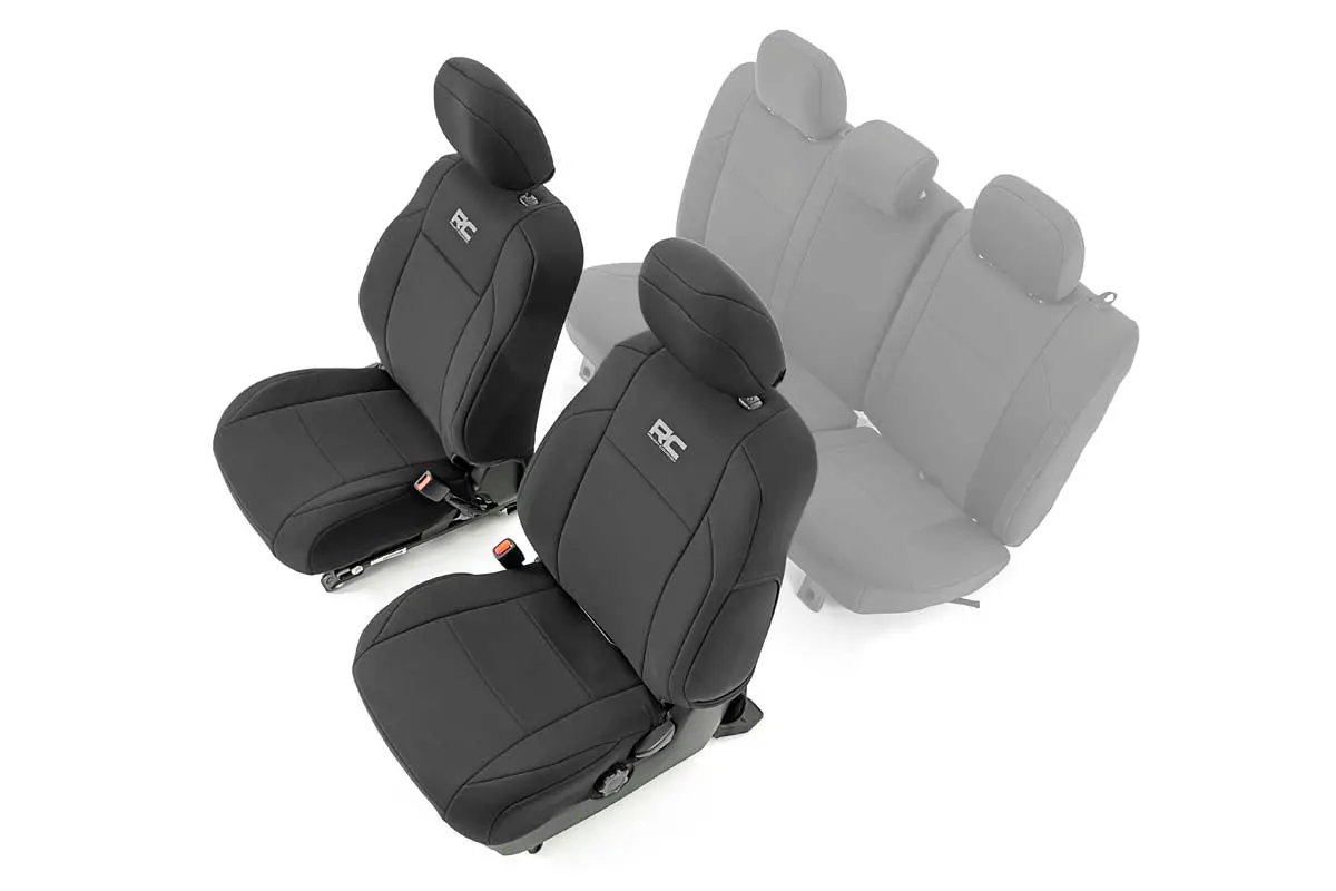 Seat Covers - Front - Double Cab - Toyota Tacoma 2Wd/4Wd (2016-2023) 1