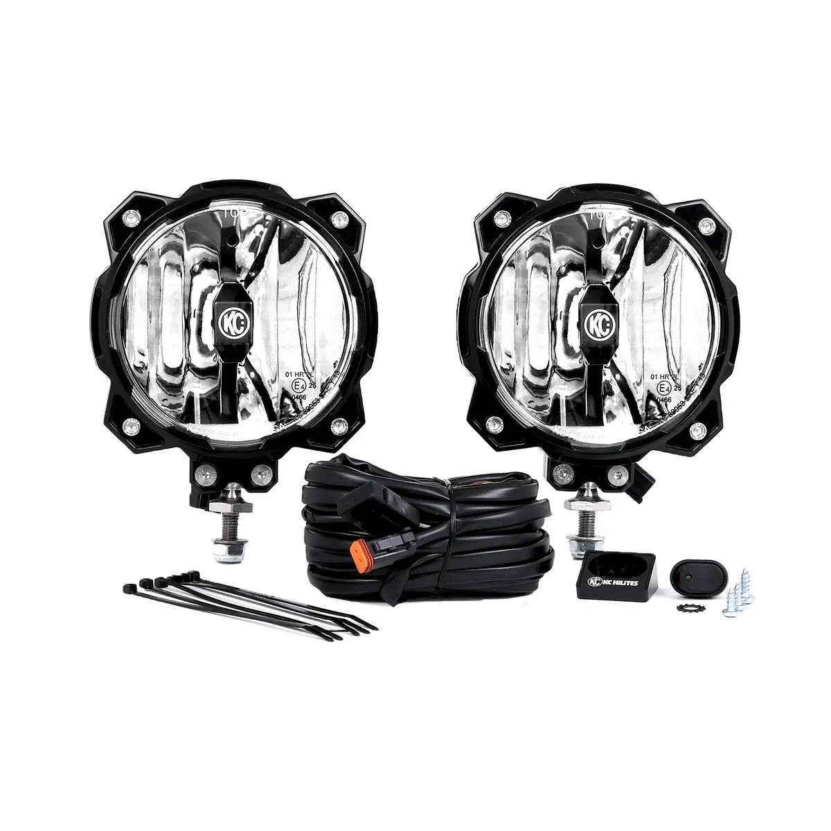 Kc Pro6 Gravity Led 6In Infinity Ring Spot 2-Light System Universal 1