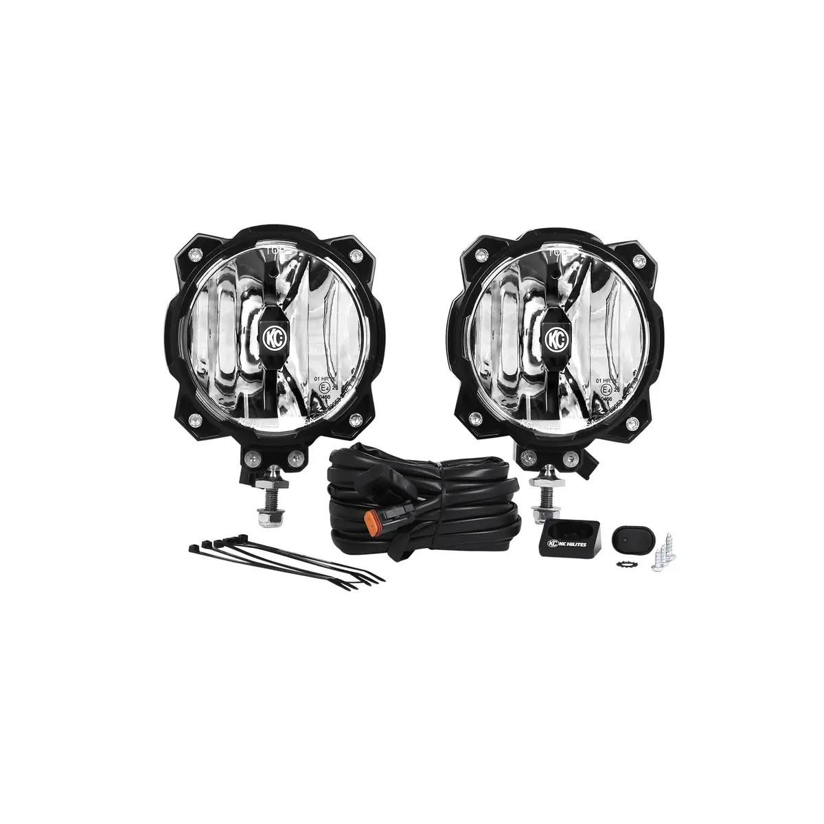 Kc Pro6 Gravity Led 6In Infinity Ring Wide 2-Light System Universal 1