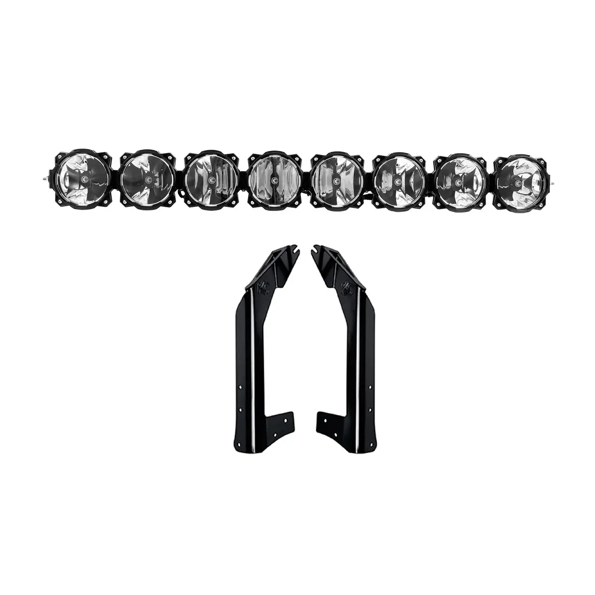 Kc Pro6 Gravity Led 50In 8-Light Combo System 2007-2018 Jeep Wrangler Jk 1