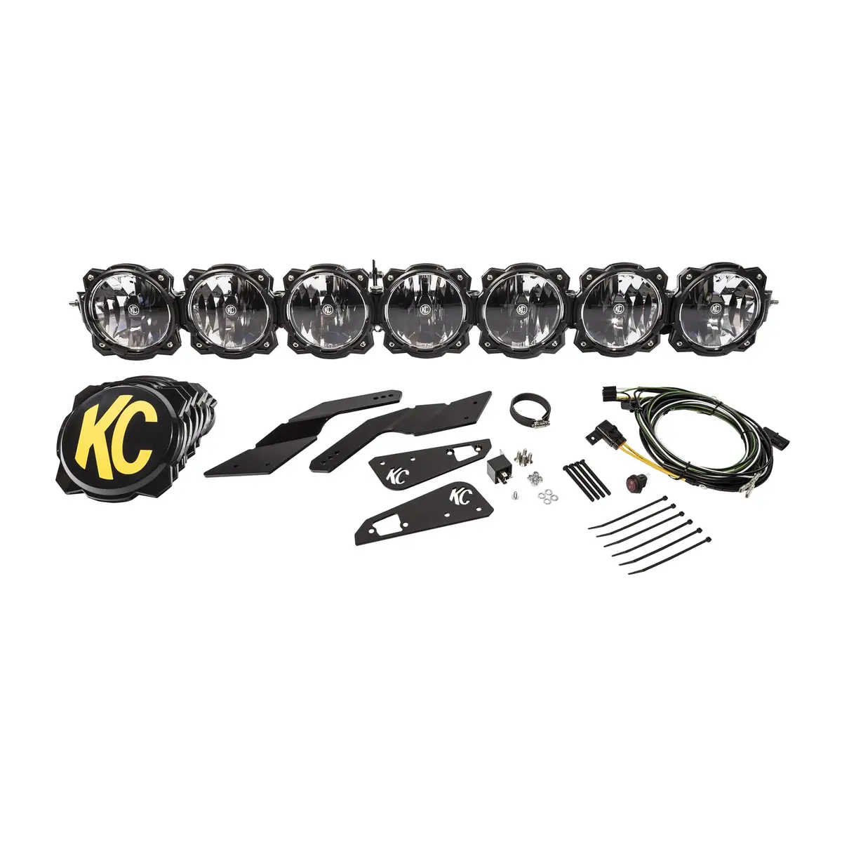 Kc Pro6 Gravity Led 45In 7-Light Combo System 2017-2023 Can-Am Maverick X3 1