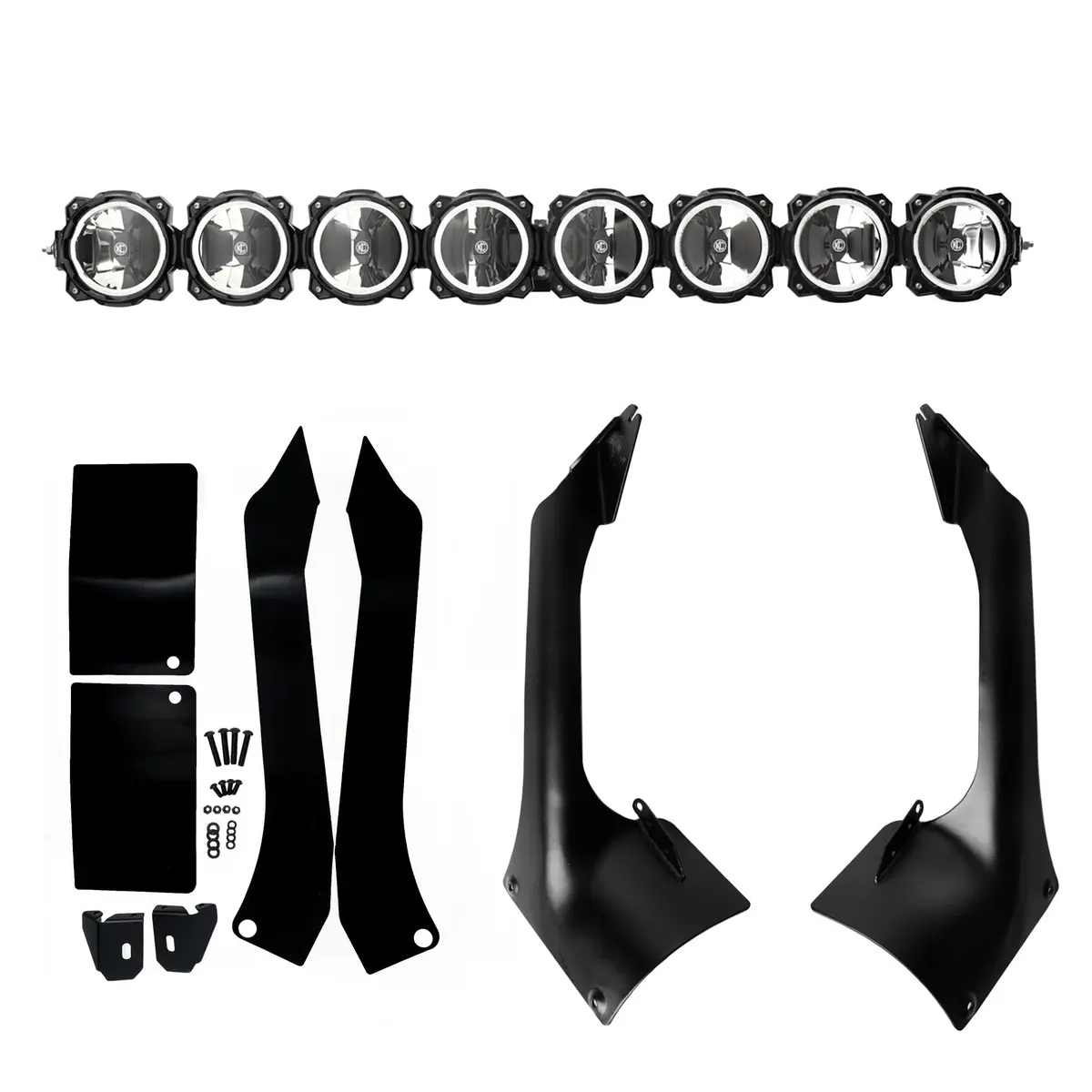 Kc Pro6 Gravity Led 50In 8-Lt Combo Sys 2018-2024 Jeep Wrangler Jl Gladiator Jt 1