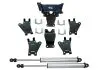 Dual Steering Stabilizer Kit - Radflo Cylinders - 2017-2024 Ford F-450/550 4Wd 1