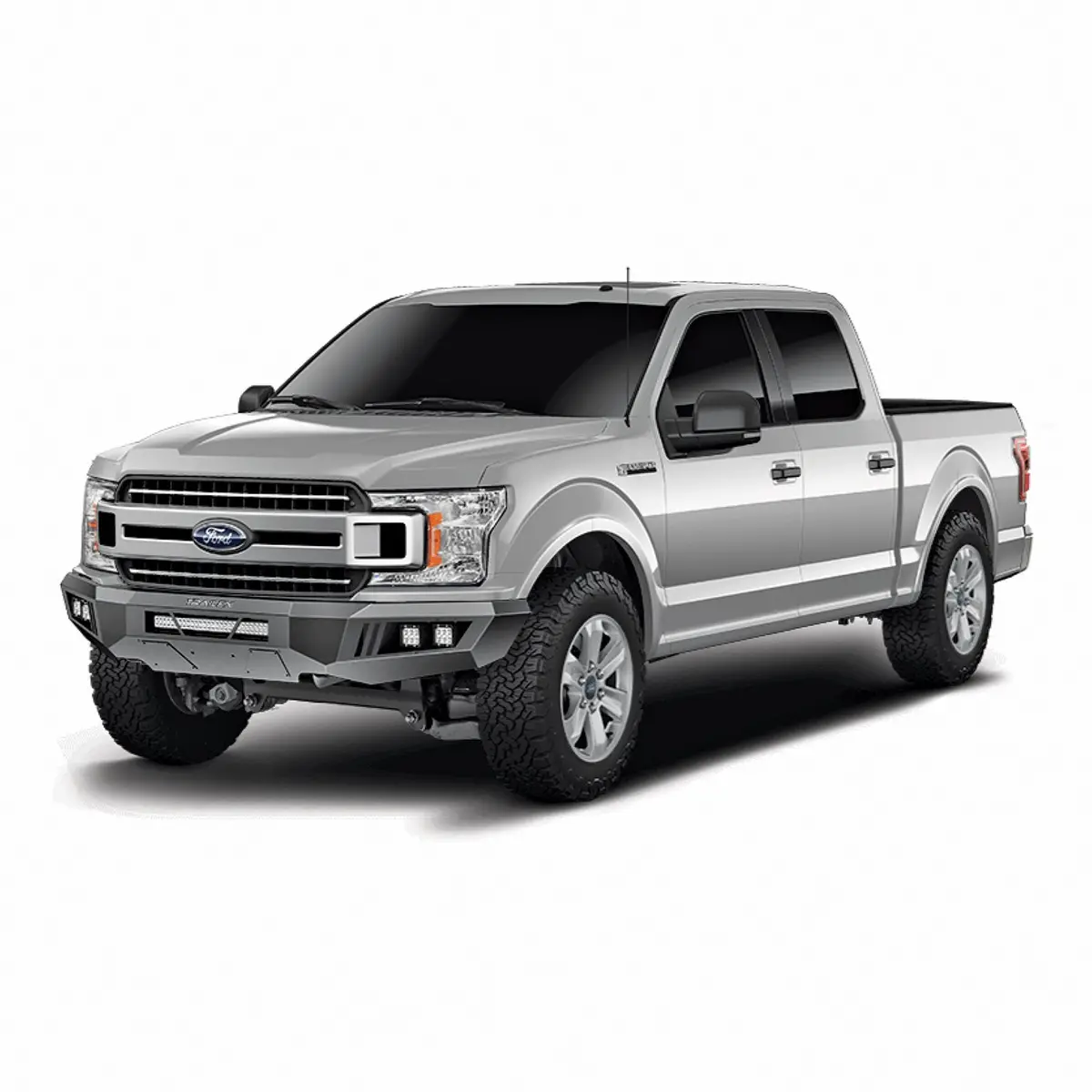 One Piece Design Direct Fit Mounting Hardware Included Without Grille Guard With 1
