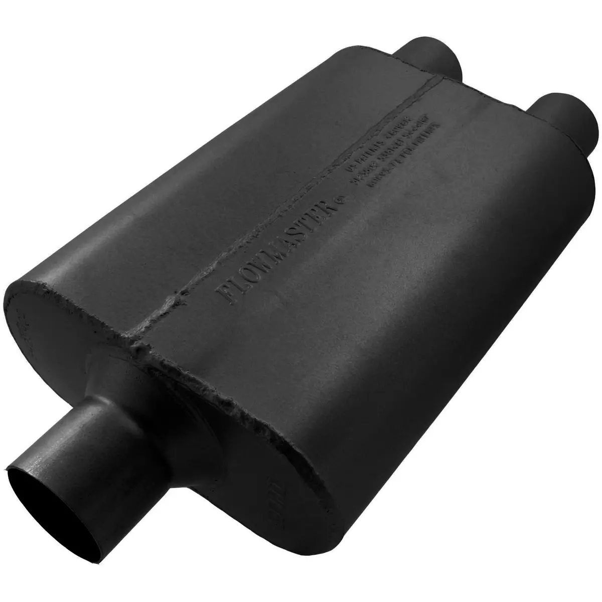 40 Delta Flow®  - 2.50 Center In / 2.25 Dual Out - Aggressive Sound 1