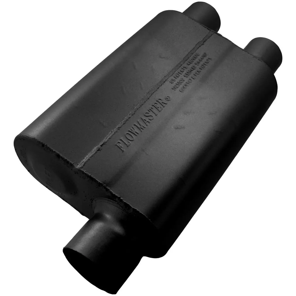 40 Delta Flow®  - 3.00 Offset In / 2.50 Dual Out - Aggressive Sound 1